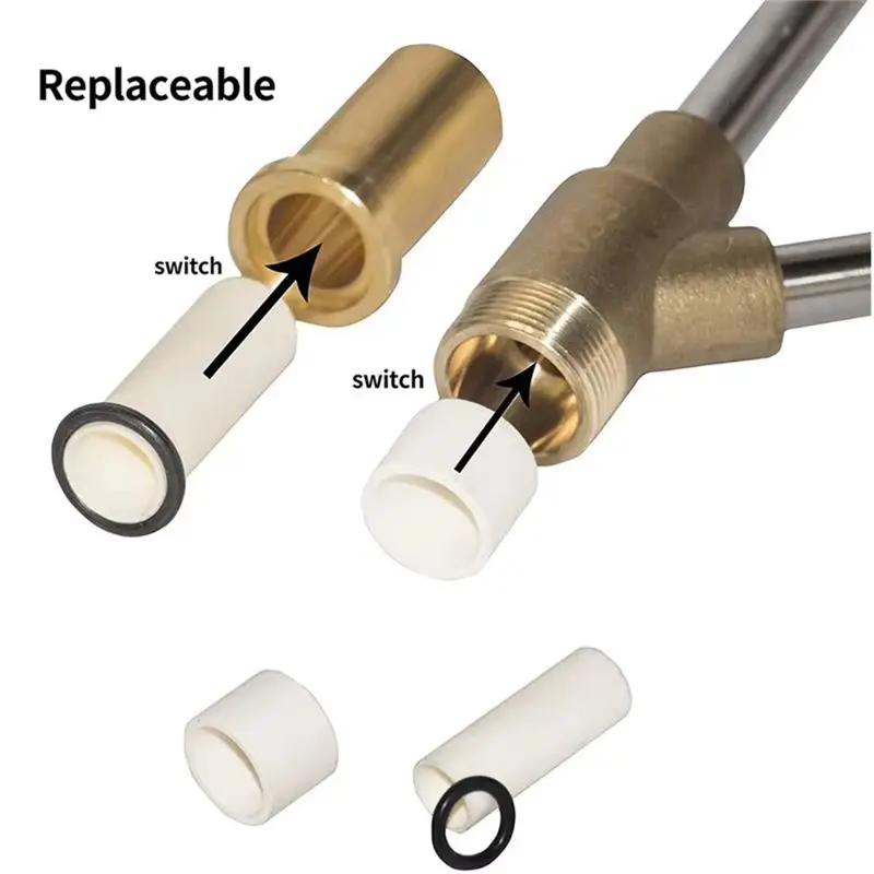 AA94-Pressure Washer Sandblasting Nozzle Tip, Replacement Wet Sand Blasteing Attachment