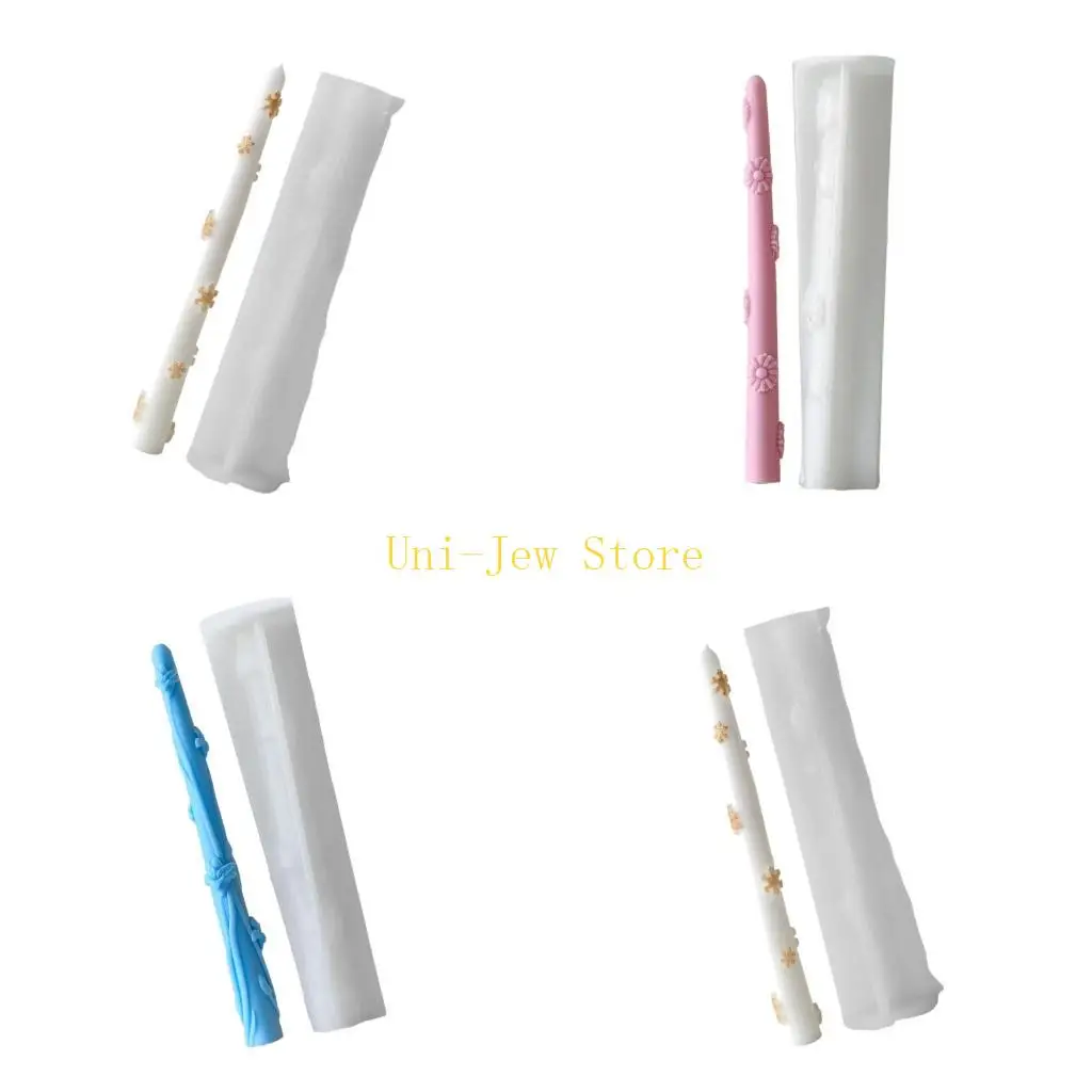 

40 ГБ цветочных шаблонов Силиконовые формы Уникальные свечи, изготовленные из формы, силиконовая текстура для домашнего крафта и