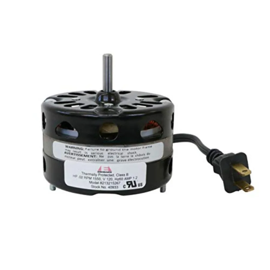 

3.3 Inch Diameter Vent Fan Motor Direct Replacement for Nutone/Broan 40933 86933 8693000 JA2B104N