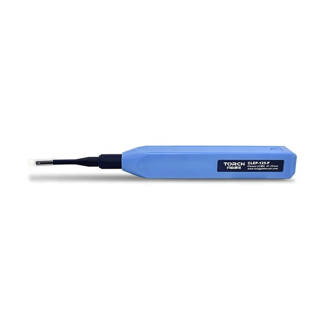 

One Click Cleaner Fiber Optic Cleaning Pen CLEP-125-P for LC/MU 1.25mm with 900+ Cleans Anti Static Anti Skid