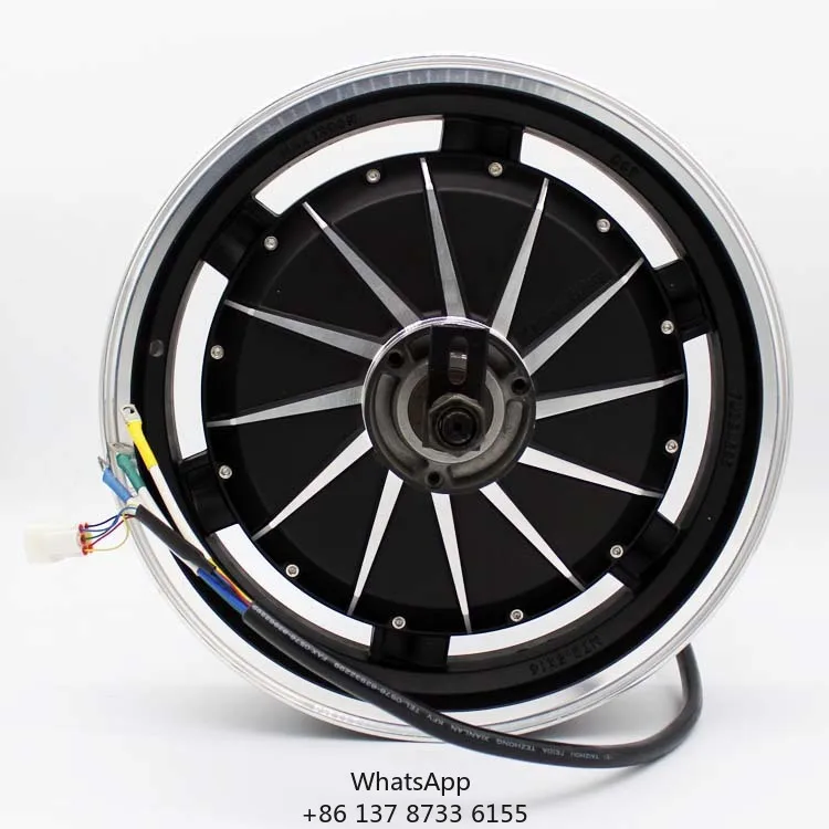 

14 Inch HY Series 2KW High Speed Motor High Performance Motor For Electric Motorcycle Scooter Moped