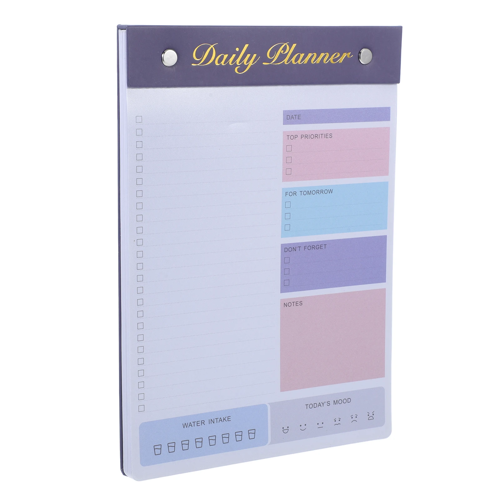 

Daily Planner Notepad Schedule Tear Off Pad Task Journal Memo Smooth Writing Notebook Lightweight Practical Design Student