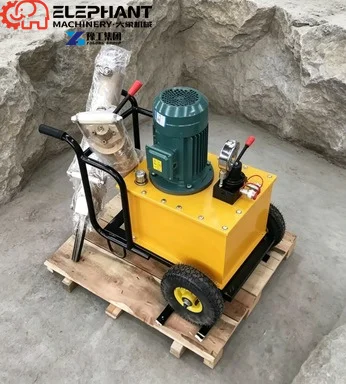 Excavator Mounted Rock Splitter Excavator Hydraulic Driven Rock Splitter As Excavator Attachment