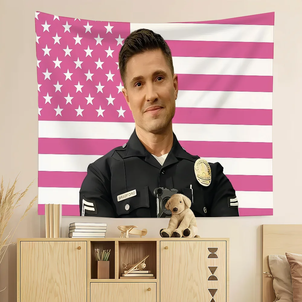 The R-Rookie Tim Bradford flag Custom Camping Garden Decor Party Backdrops Wall Art Family Gifts