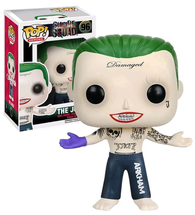 Funko Pop Hero 2pcs Suicide Squad Joker Series Harley Quinn Doll