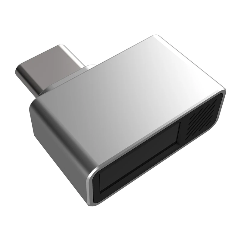 

Биометрический сканер для считывания отпечатков пальцев USB C для Windows 10 (1 шт.)