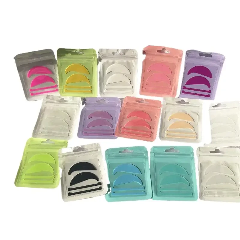 1 Set Silicon Eye Pads For Lash Lifting Reusable Eyelash Perming Silicone Pad Lash Lift Ribbons Eyelash Extension Makeup Tools