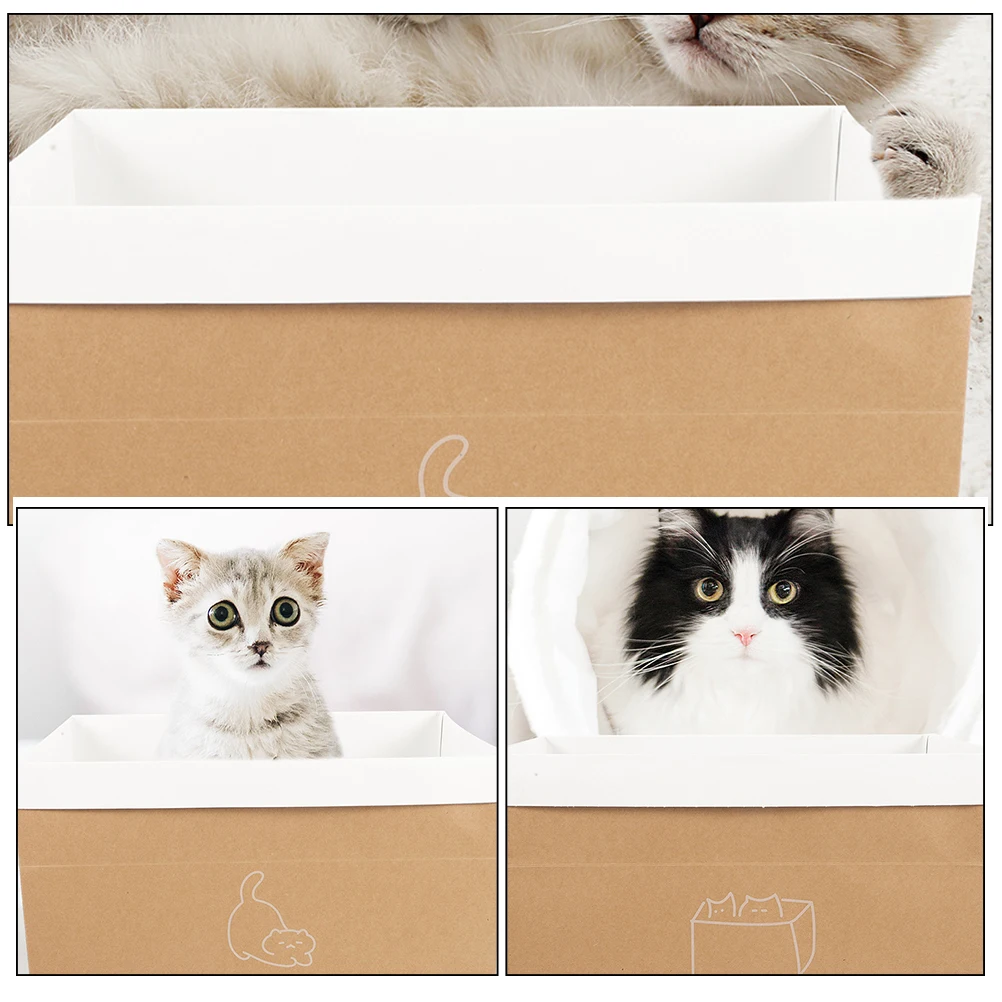 

1 set 1 Set Of Scratching Board Nest Universal Cat House Wear-Resistant Breathable Cat Bed Multi-Function Pet Sleeping Place