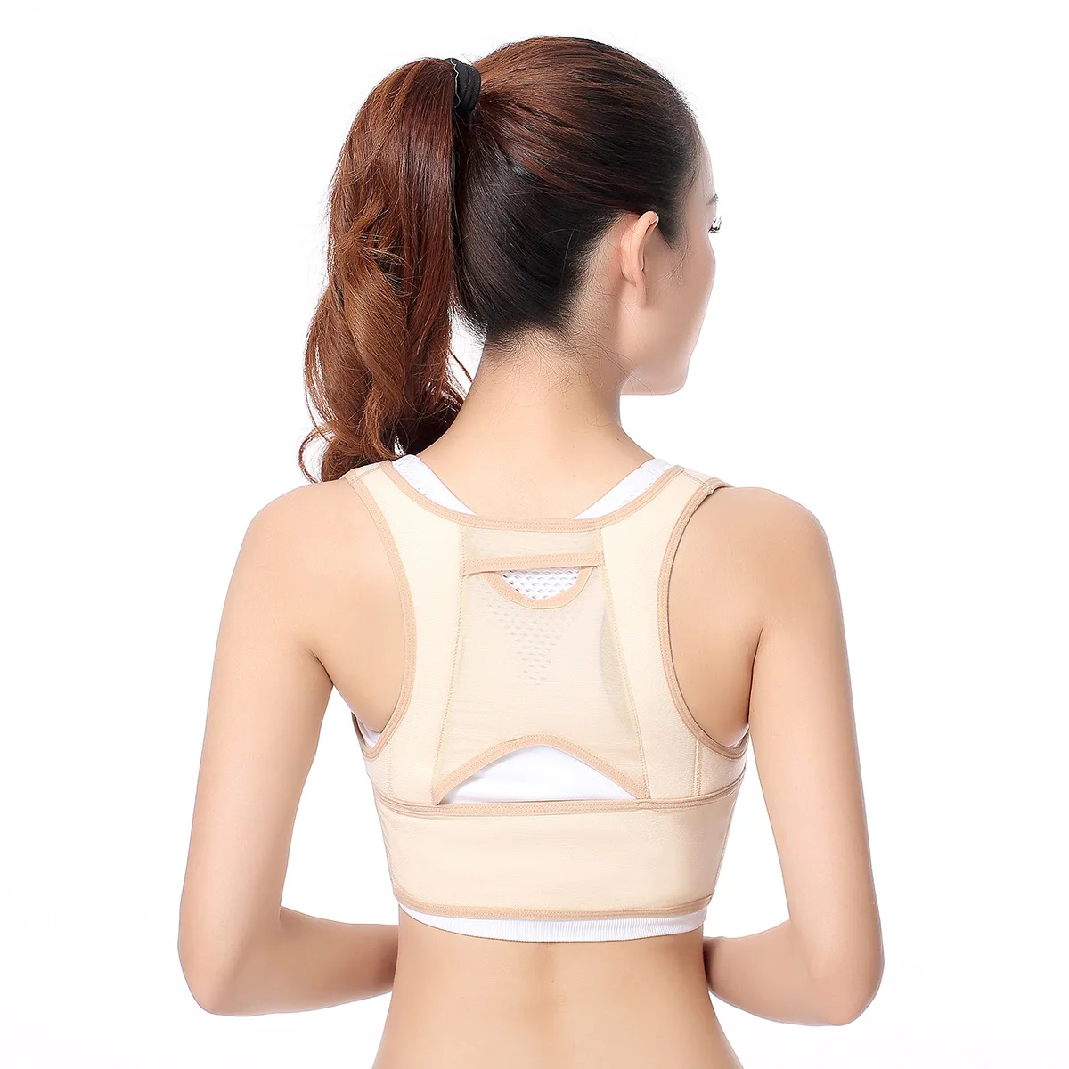 

Adjustable Posture Corrector Breathable Upper Back Brace Back Support Straightener for Neck Shoulder Clavicle Lumbar Pain Relief