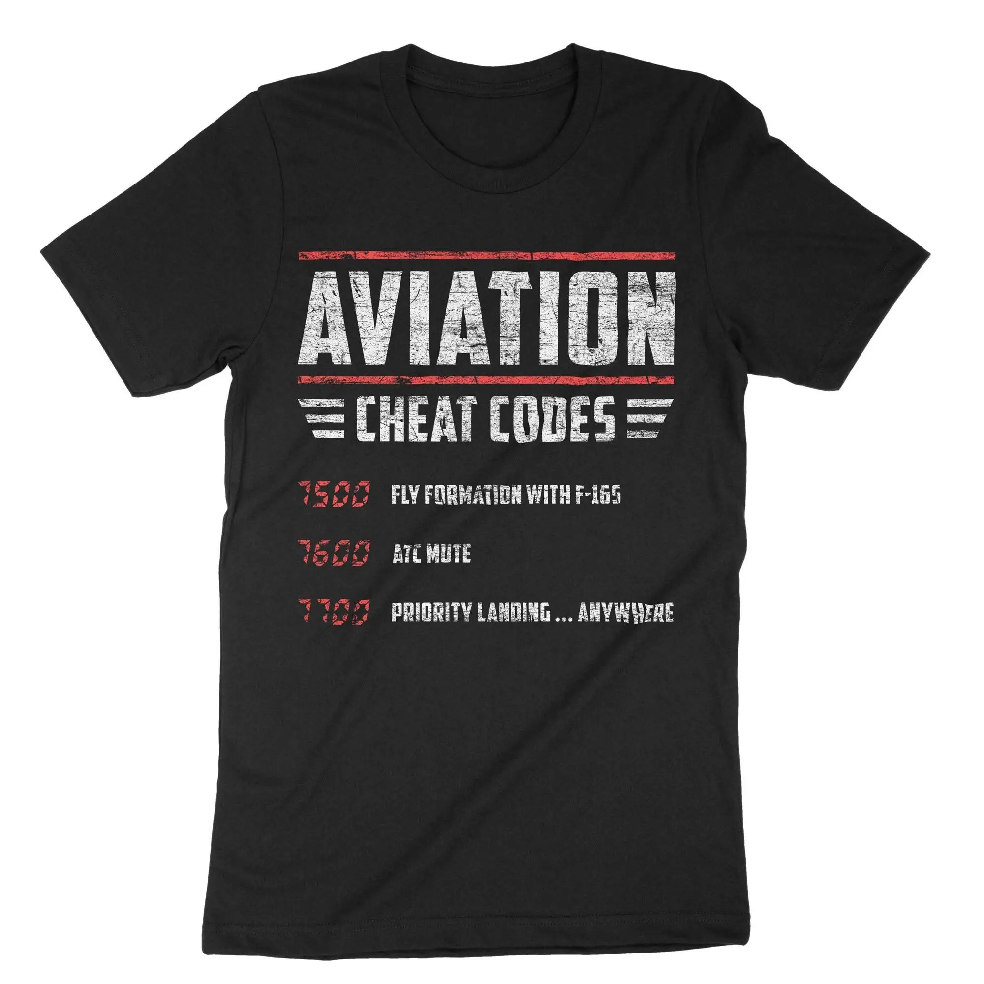 Aviation Cheating Codes T Shirt PiloT Aviator FlighT AircrafT Fanatic