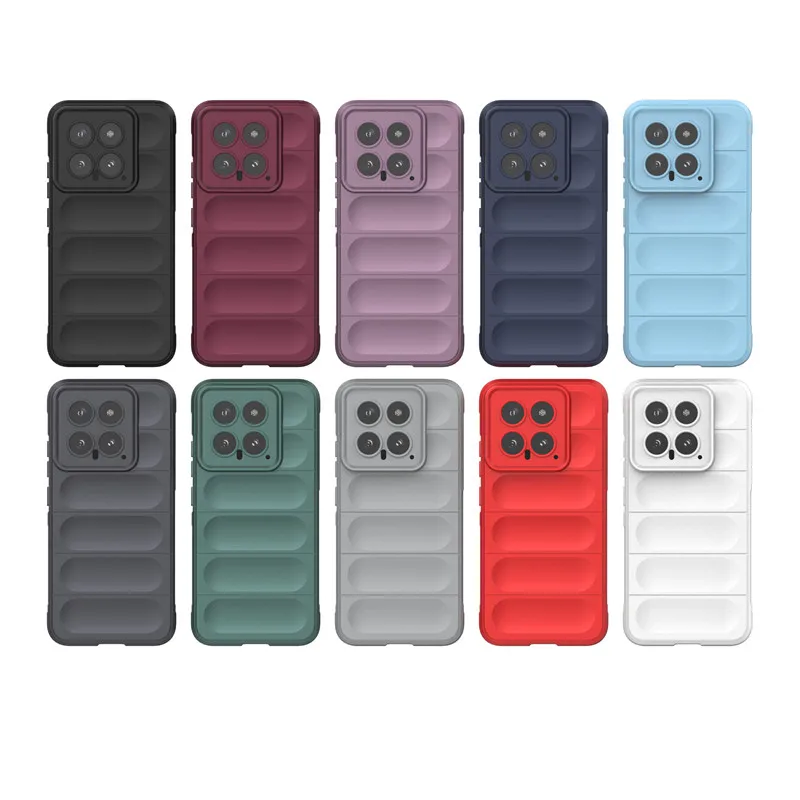 For Xiaomi 14 Case Xiaomi 14 Ultra 13T Pro Cover Soft Silicone Bumper Protective Phone Cases For Xiaomi Mi 14 Pro 13T Funda