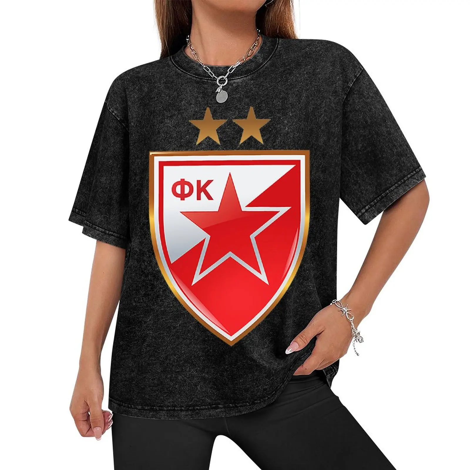 Crvena Zvezda Beograd T-Shirt for a boy anime shirt custom shirt designer shirts mens t shirt