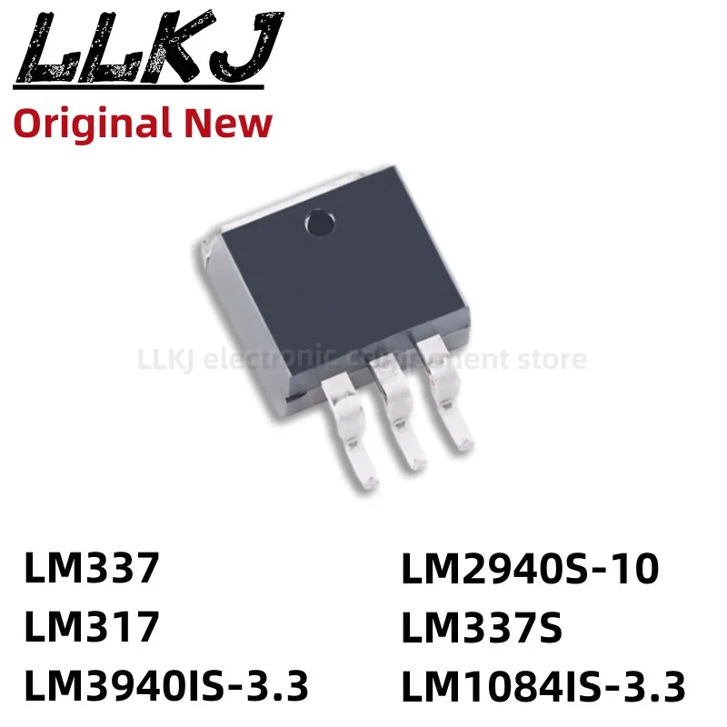 1pcs LM337 LM317 LM3940IS-3.3 LM2940S-10 LM337S LM1084IS-3.3 TO263-3 MOS FET TO-263-3