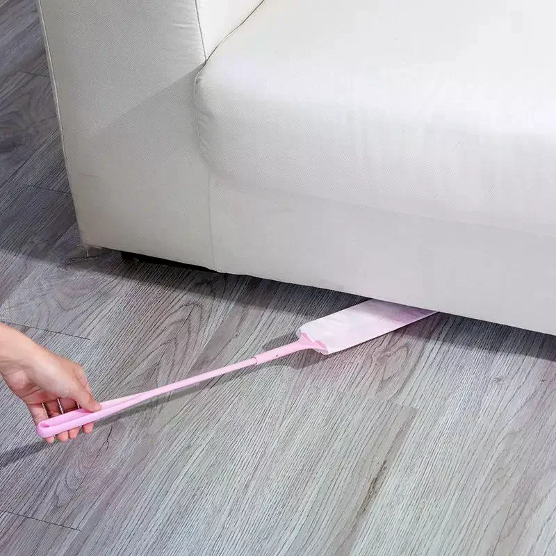 Durable Extended Handle Household Crevice Brush Non-Woven Fabric Dust Cleaner for Air Conditioner Vent Home Gap Cleaning