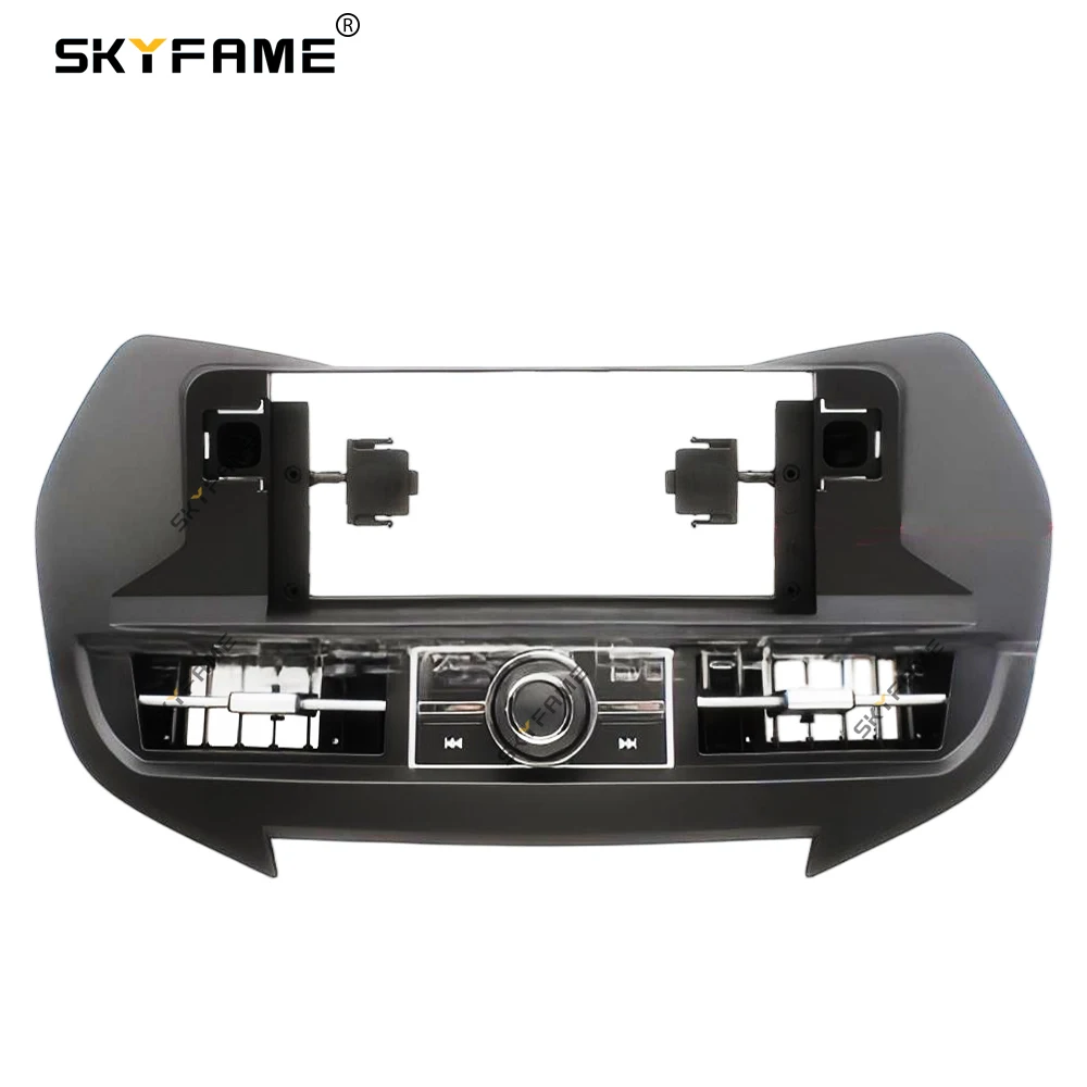 SKYFAME 9/10/12.3/13.1 Inch Frame Fascia Adapter Android Radio Dash Fitting Panel Kit Untuk Hyundai IX45 Santafi