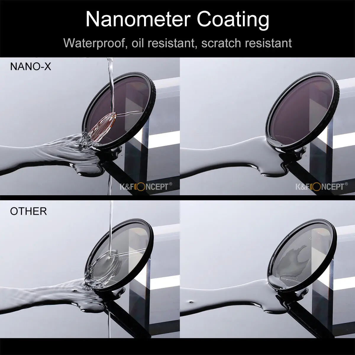 K&F k f Concept ND2-32 ND Filter NANO X PRO ND2 ND32 Blenda Filter ND2-32 52mm 58mm 62mm 67mm 72mm 77mm 82mm NO X SPOT