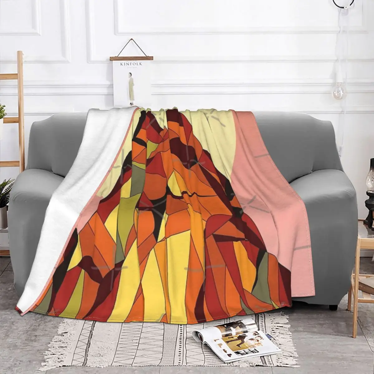 Geyser Four Seasons Universal Blanket Campsites Can Be Covered Mother's Day Gift