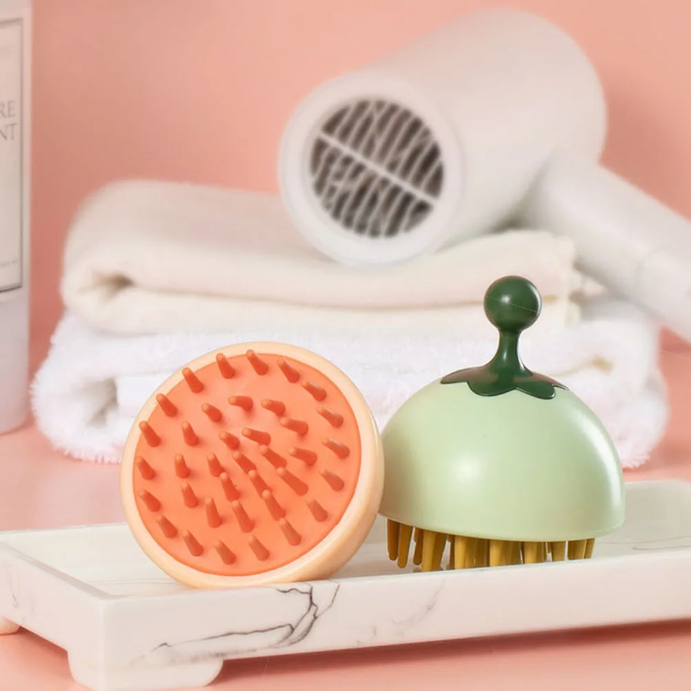 

1Pcs Hair Scalp Massager Portable Shampoo Brush Head Massage Brush Lightweight Easy Hold for Hair Scalp Care