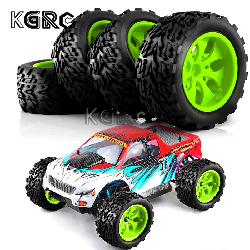 

4pcs 12mm Wheel Hub Hot Wheels Tire for Rc Car 1/10 Monster Truck Off Road Traxxas Scx10 HPI HSP Tamiya Kyosho Wltoys Car Access