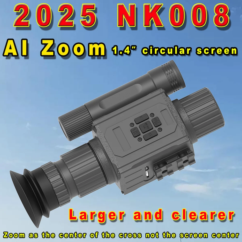 NK008 Digital Night Vision Sight  Telescope Telephoto HD Video Recording Thermal Imaging