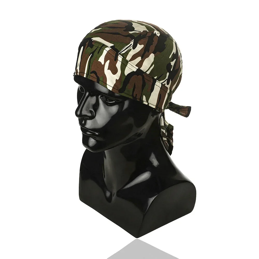 Outdoor Men and Women's Pirate Trend Hat Camouflage Hip-hop Sun Protection Winter Warm Street Dance Hat