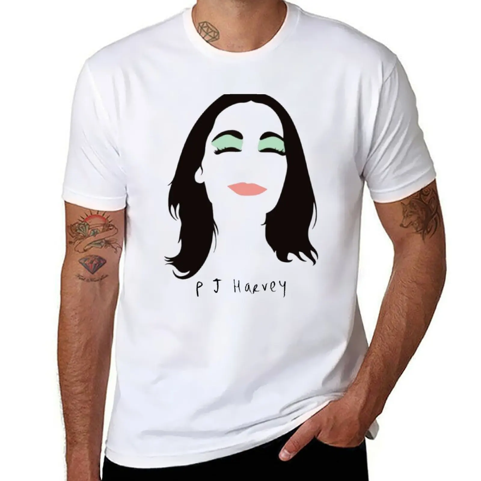 

PJ Harvey T-Shirt t shirts with prints man t shirt luxury essential t shirt T-Shirt