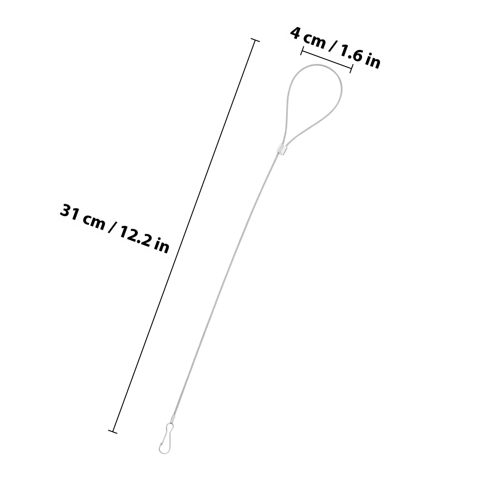 Maniglia per cavo con chiusura a corda anticaduta da 3 pezzi per cancello in legno metallico Installazione semplice Funzionamento regolare Affidabile