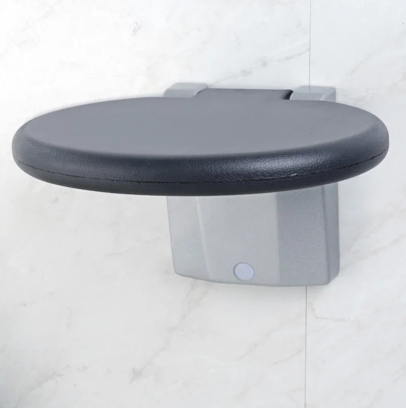 

Bathroom Shower Wall Mounted Seat Folding Stool Entrance Door Changing Shoes Chair