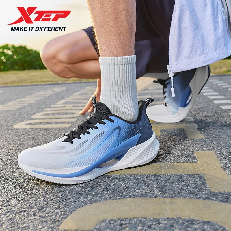 

Xtep X-FLOW 9 Men's Running Sneakers Winter 2026 Lightweight Shock Absorbing Comfortable Breathable Sports Shoes 874219110013