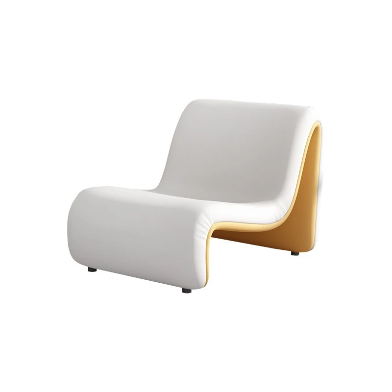 

Creative designer modern special-shaped single sofa small apartment living room leisure can lie down