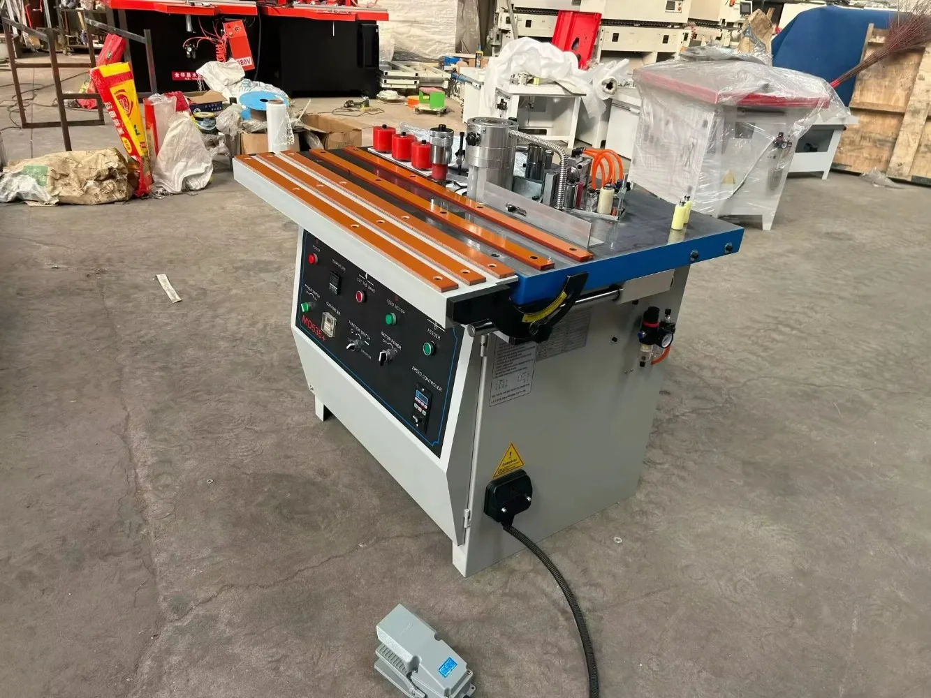 45+90 Degree Bevel Straight Edge Banding Machine Edge Bander