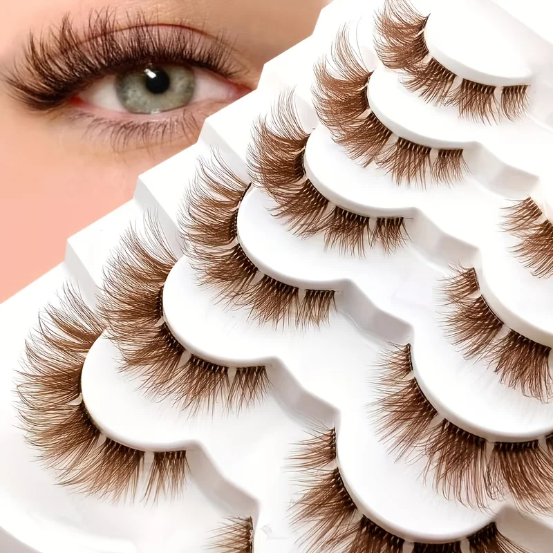 6-пар-коричневых-накладных-ресниц-прозрачный-дизайн-накладных-ресниц-«кошачий-глаз»-наращивание-хвоста-накладные-ресницы