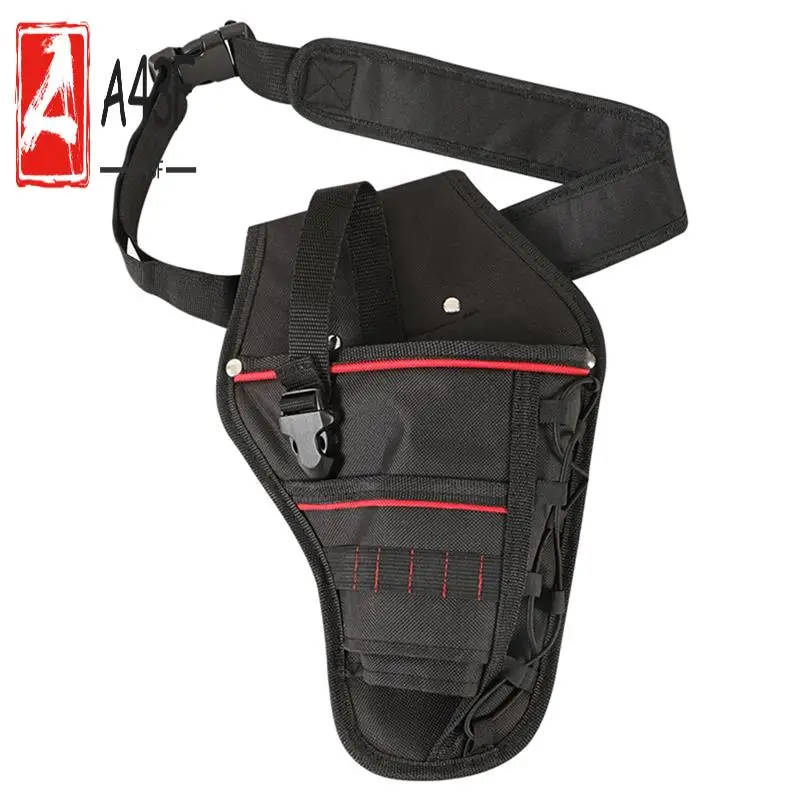 

A43F-Поясные сумки для инструментов, портативные поясные сумки для электрика, утолщенная сумка из ткани Оксфорд, поясные сумки с электрическим ключом