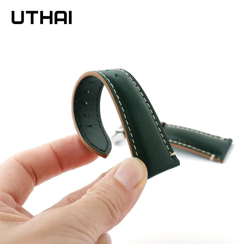 UTHAI Z100 strap 20mm 22mm 24mm watch accessories high quality watchband for huawei watch samsung watch strap