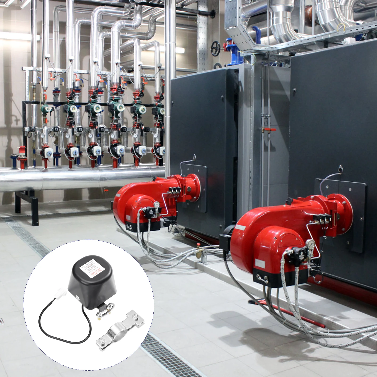 

Gas Valve Controller Automatic Shut Off System Electric Manipulator Gas Pipeline Alarm Automation Leak