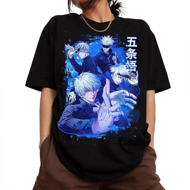 Anime Gojo Satoru Shirt, Anime Lover Shirt