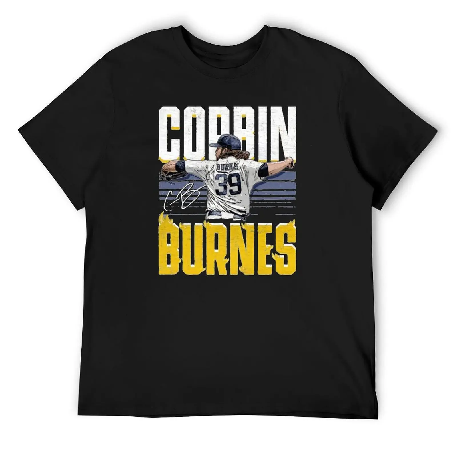 Corbin Burnes T-Shirt anime figures designer shirts vintage men graphic t shirts