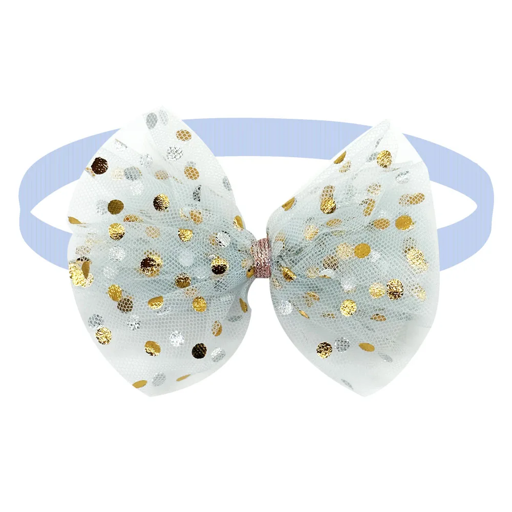 50/100pcs Lace Big Bows For Dogs Fashion Cute Dog Bulk Bowties Collar For Dogs Pets Grooming Bows Pet Accessories Dog Supplies