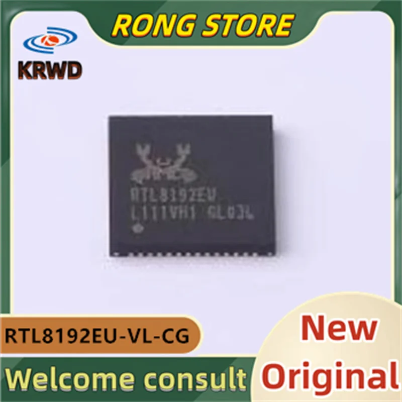 5PCS  RTL8192EU New and Original  RTL8192EU-VL-CG QFN64