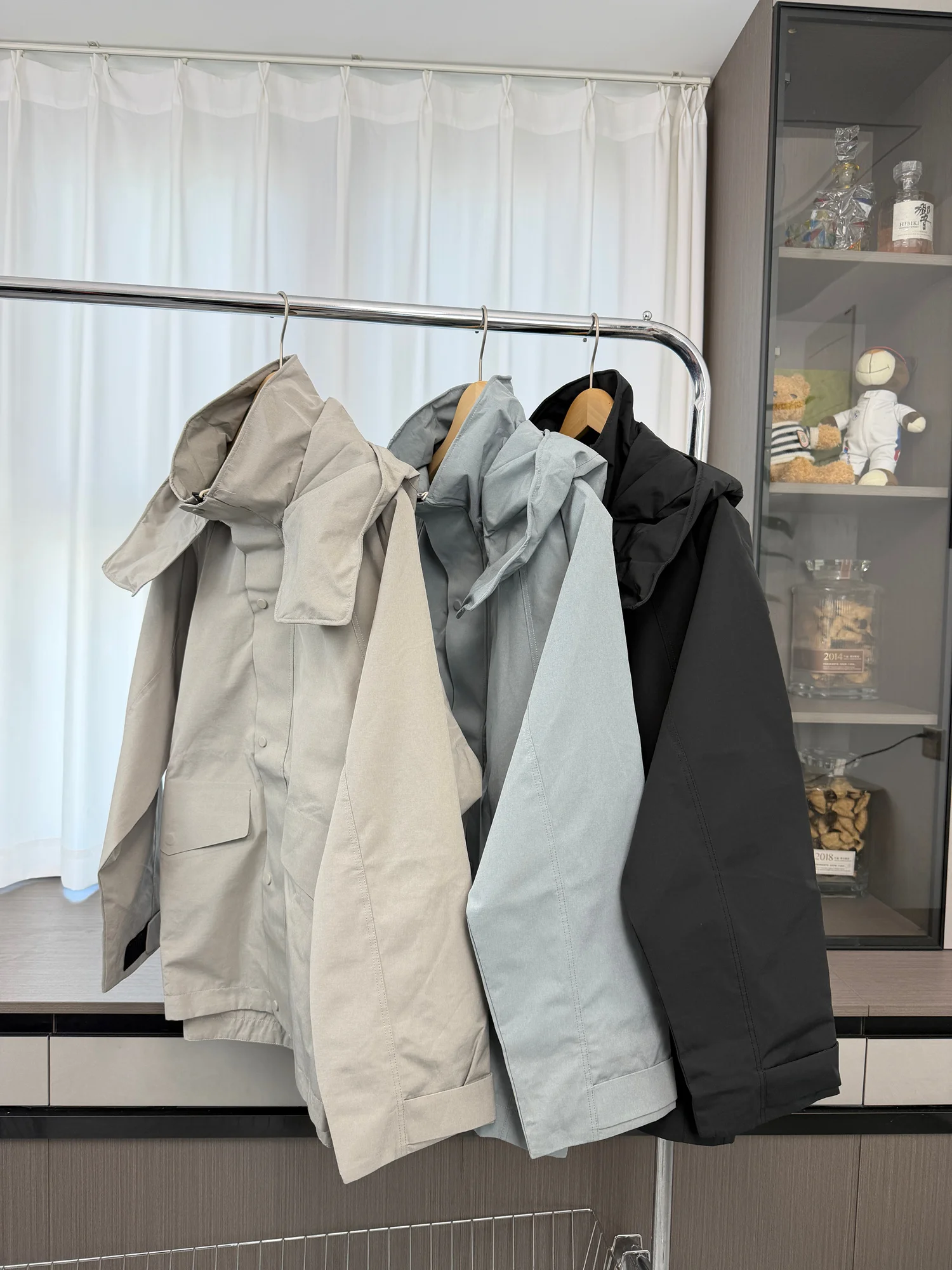 

Мужское свободное ветрозащитное пальто Jaet с капюшоном на молнии, уличное повседневное пальто Faion Urban Sle Long Sve Pure Color, осеннее пальто