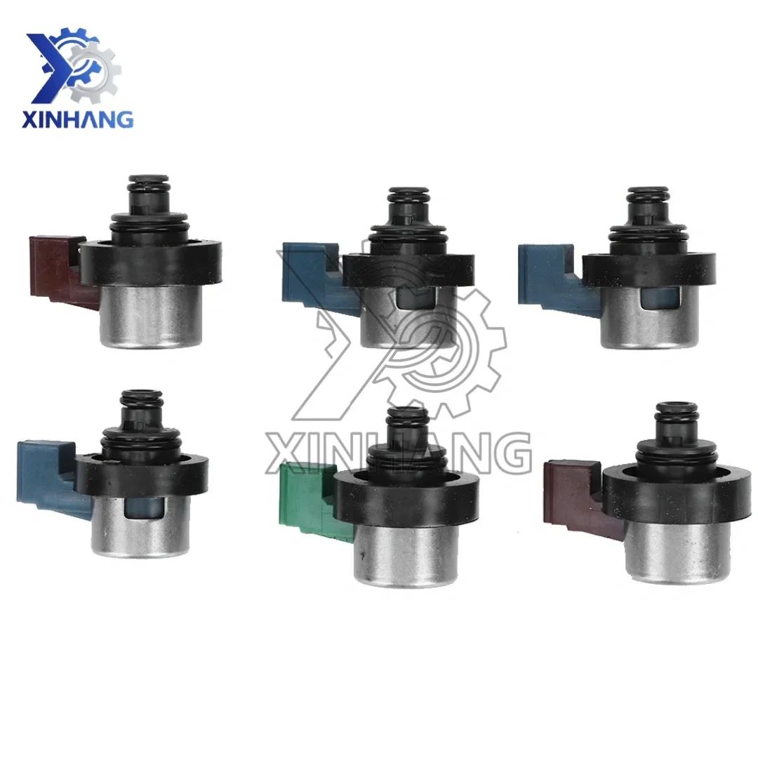 

6PCS 4EAT Automatic Transmission Shift Solenoid Valves 31705AA440 31705AA441 31705AA4419L For Subaru Forester/Outback 2001-2010