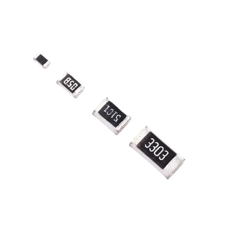 1% tolerance 100pcs 0402 0603 0805 1206 1210 SMD resistors 0Ω-2.7MΩ 1Ω/1.1/1.2/1.3/1.5/1.6/1.8/2/2.4/2.7KΩ 34 models
