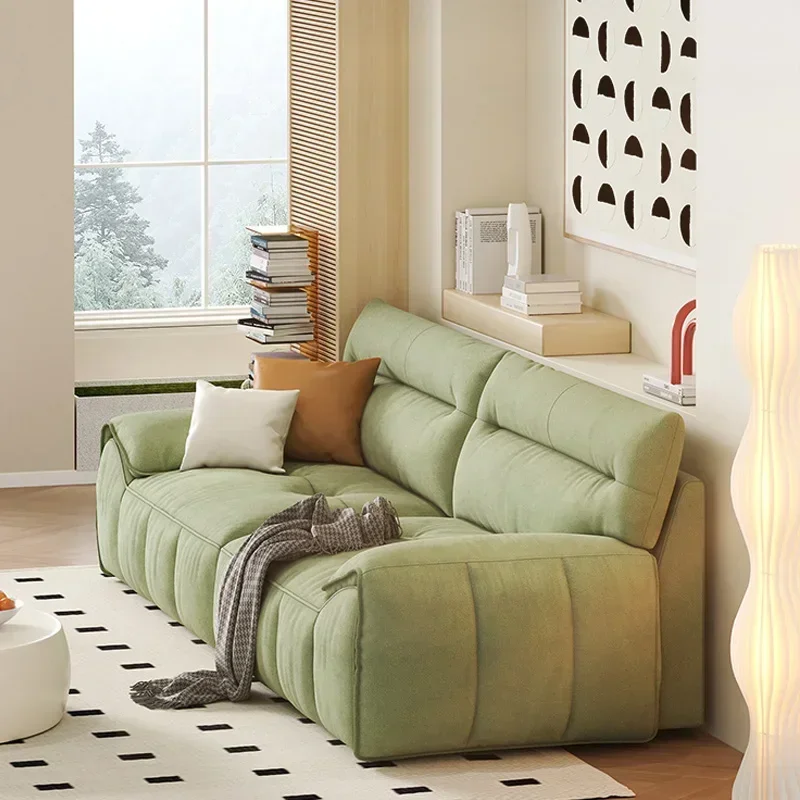 Floor Couch Living Room Nordic Furniture Designer Home Lazy Sofa L Shaped Single Corner Comfortable Bedroom Sleeper Sofas Luxury