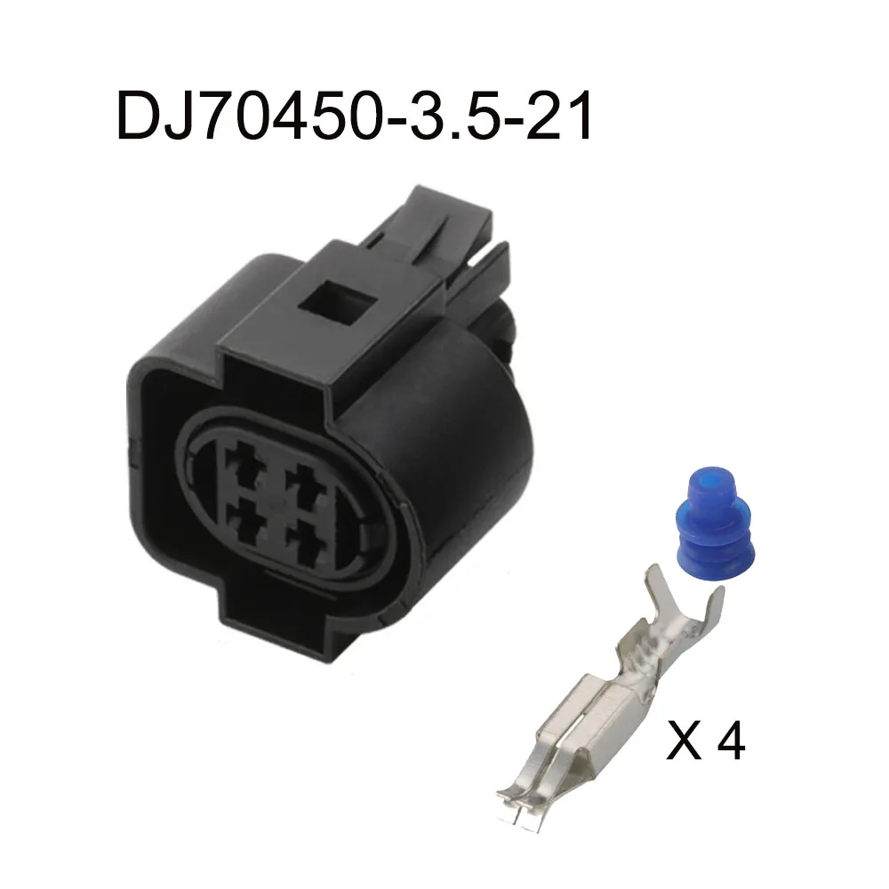 Imagem -03 - Conector Automático Impermeável com Selo Terminal Plugue Automotivo Soquete Masculino da Família Pinos Dj704503.511 21 100set