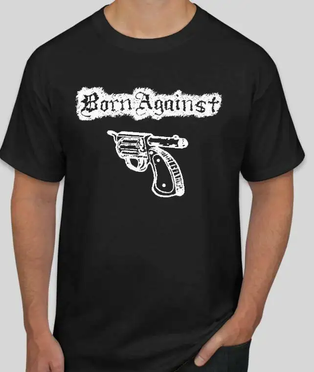 Born Against T shirt Tee Rock Underground Music Punk Medal