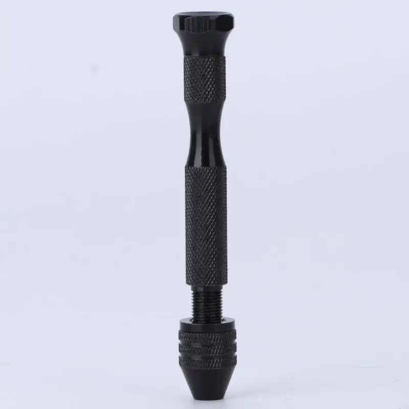 A2UD Chuck Tanpa Kunci Bor Tangan Aluminium Mikro Panas + 10 Buah Alat Putar Bor Putar
