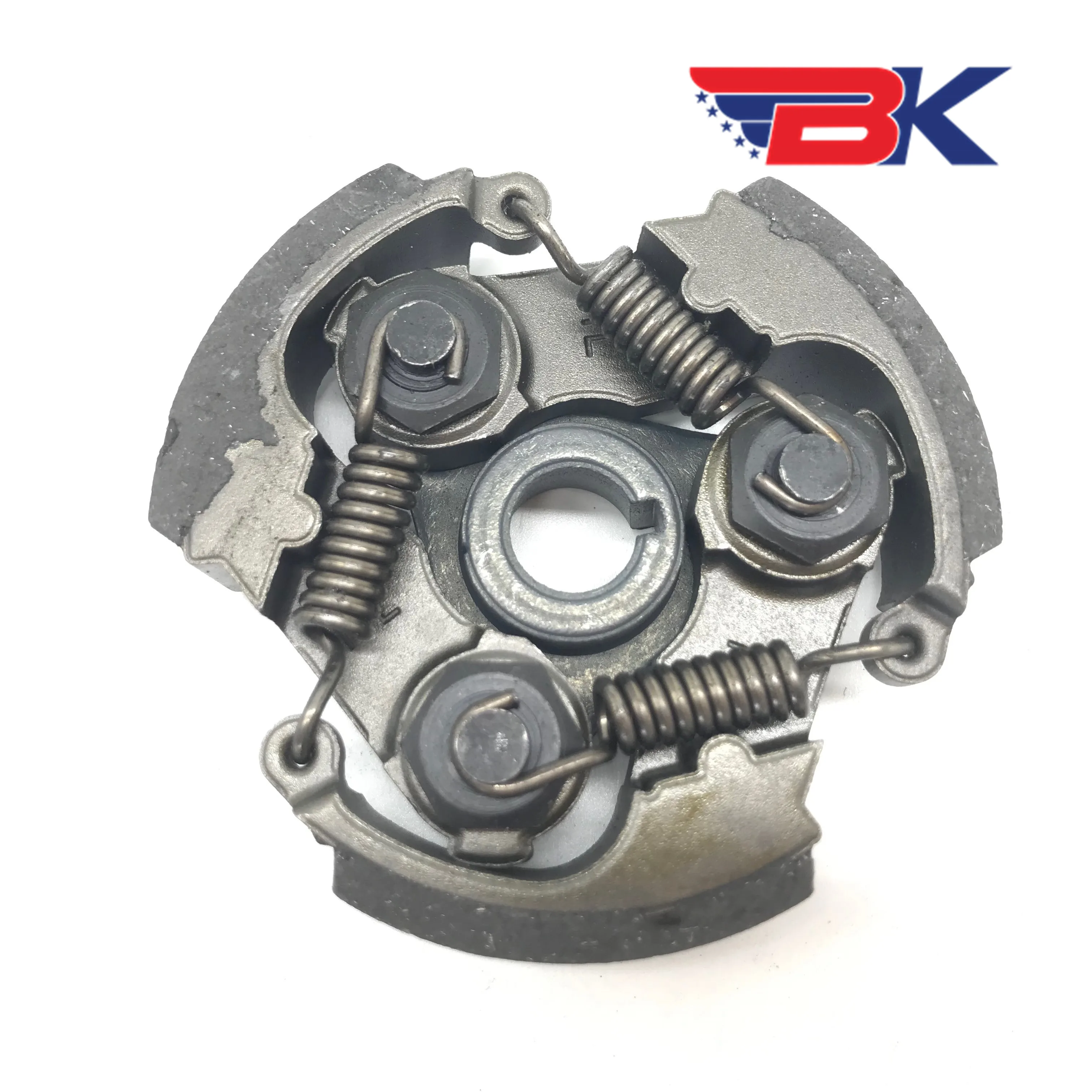 CG411 Clutch Fit For 1E40F-6 Grass Trimmer 411 NB411 Brush Cutter 47cc 49cc Mini ATV Dirt Pocket Bike CDI Cutch Shoe Pad Assy