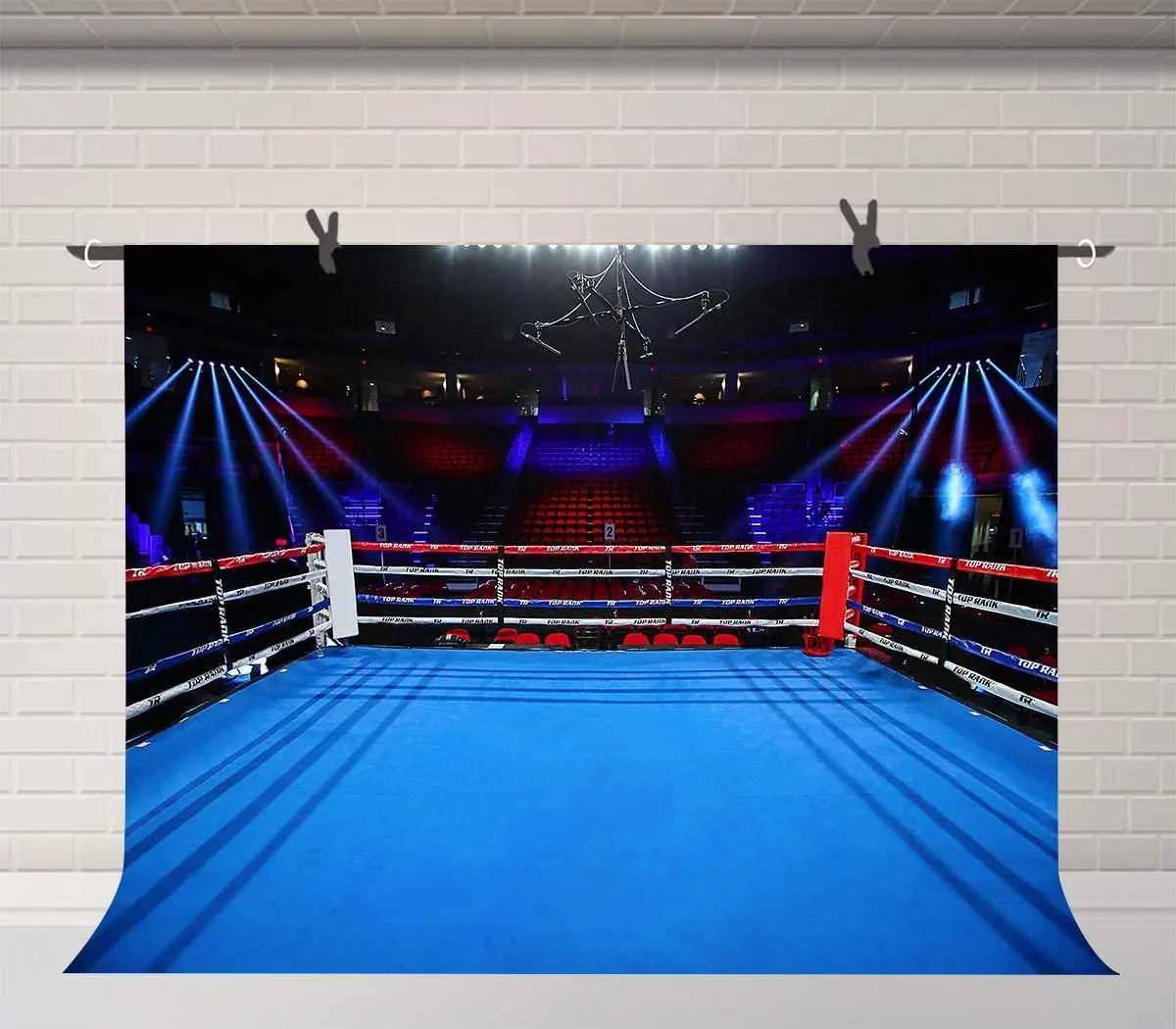 

Boxing Ring Background Sports Competition Photography Backdrop For Kids Baby Adult Photo Booth Shoot Studio Props