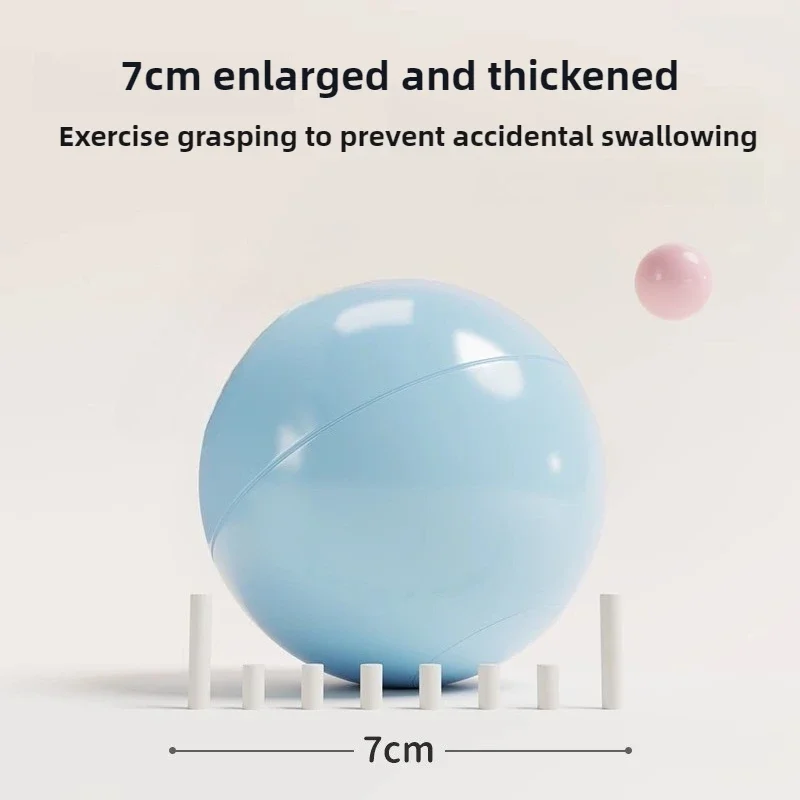 Opvouwbaar baby-oceaanballenbad voor binnen |   Veilige kleurrijke box met zachte ballen, draagbaar peuterspeelgoed en eenvoudig opbergontwerp