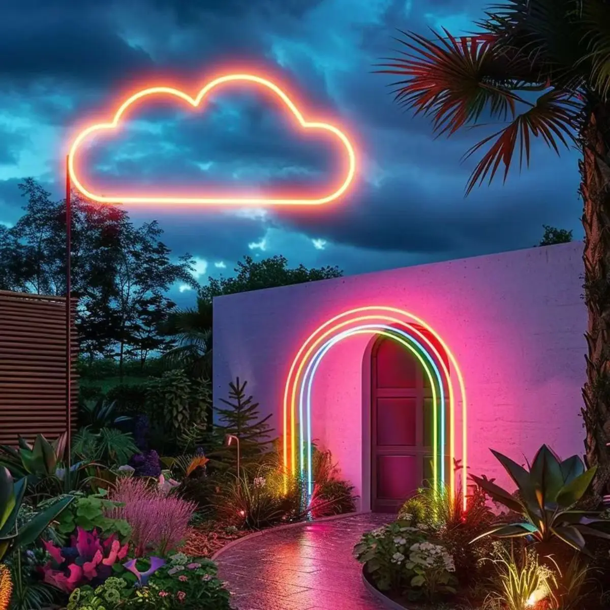 شريط إضاءة نيون USB DIY للتحكم في التطبيق وجهاز التحكم عن بعد RGB تغيير لون شريط إضاءة LED مرن لتزيين غرفة النوم